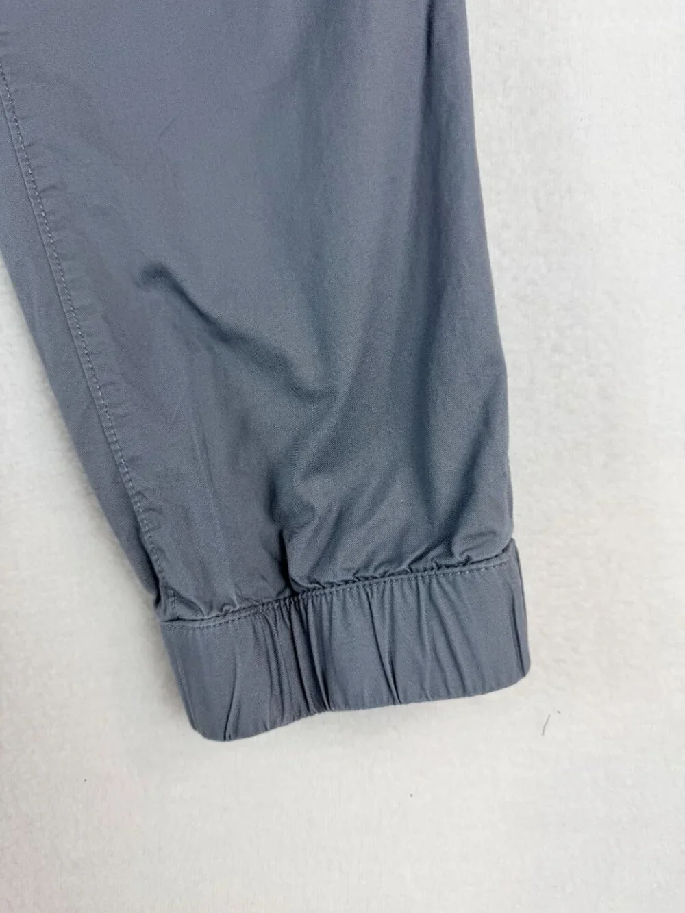 Banana Republic Aiden Pant Jogger Men’s 33x32 Gray Drawstring Cotton Pants